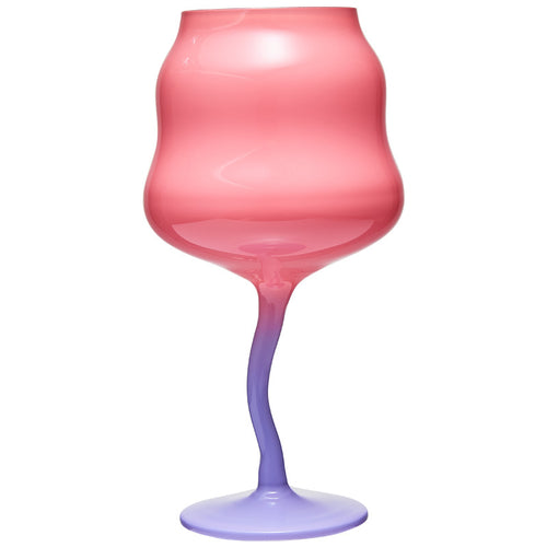 Creative cream wine glass, high-value stemmed glass water glass