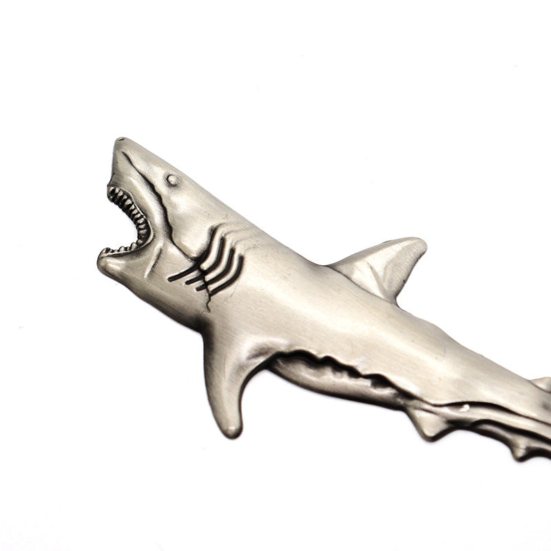 Shark Multi-functional Beer Bottle Opener Refrigerator Magnet