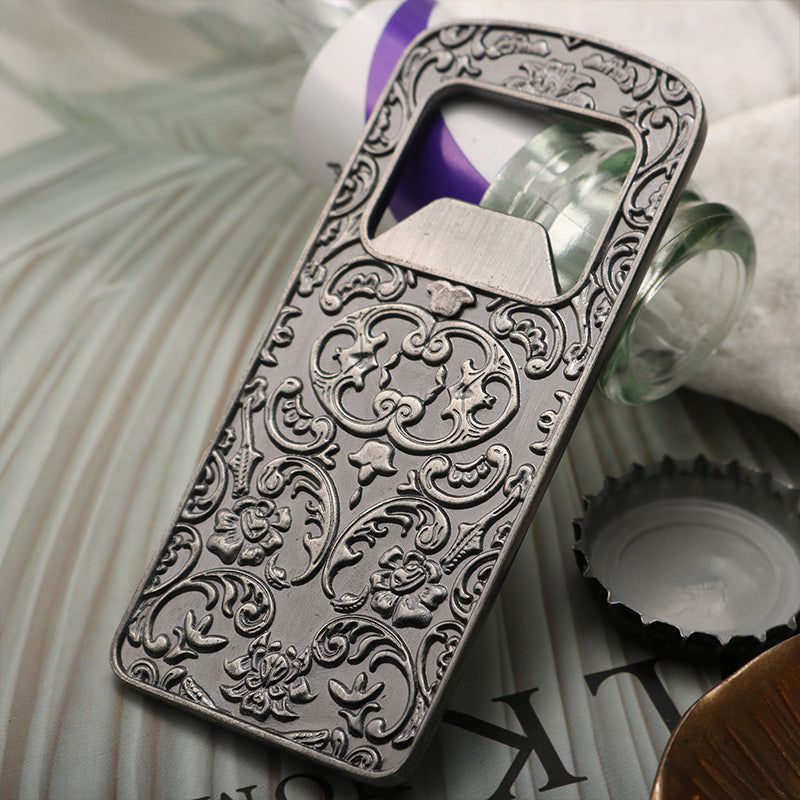 European retro beer bottle opener