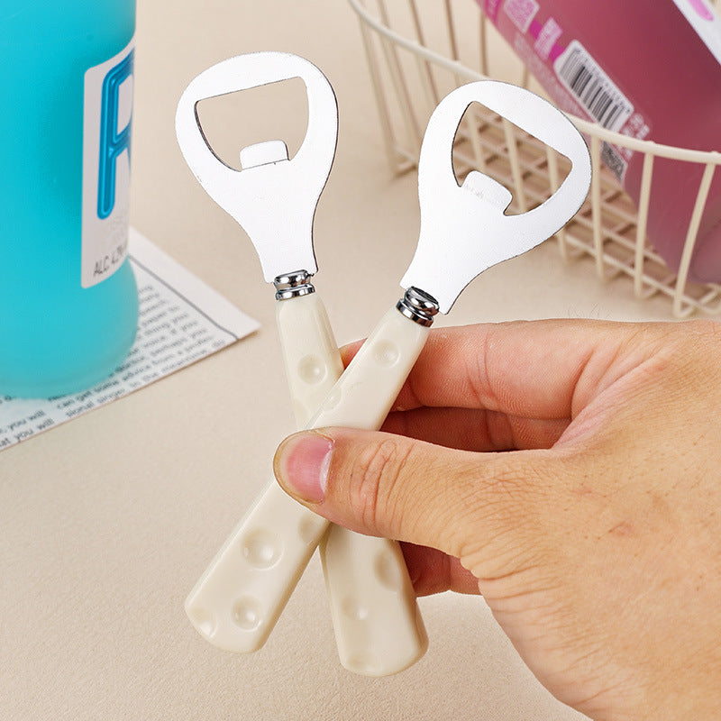 Portable cheese opener/wine opener, creative stainless steel