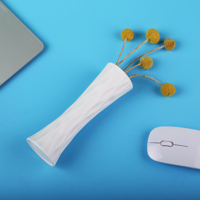 Simple White Ceramic Vase For Home Styling