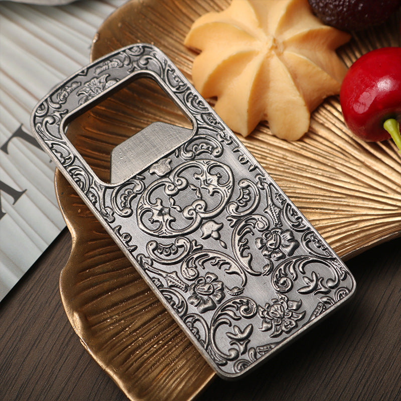 European retro beer bottle opener