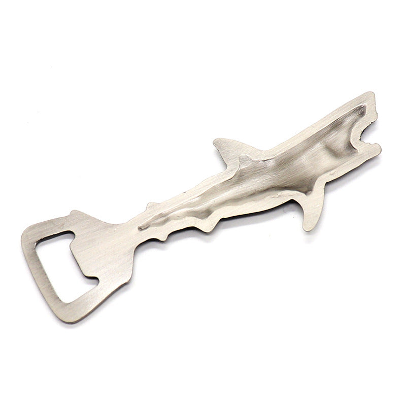 Shark Multi-functional Beer Bottle Opener Refrigerator Magnet