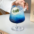 Short-stemmed glass, wine glass, drinking glass, soda glass
