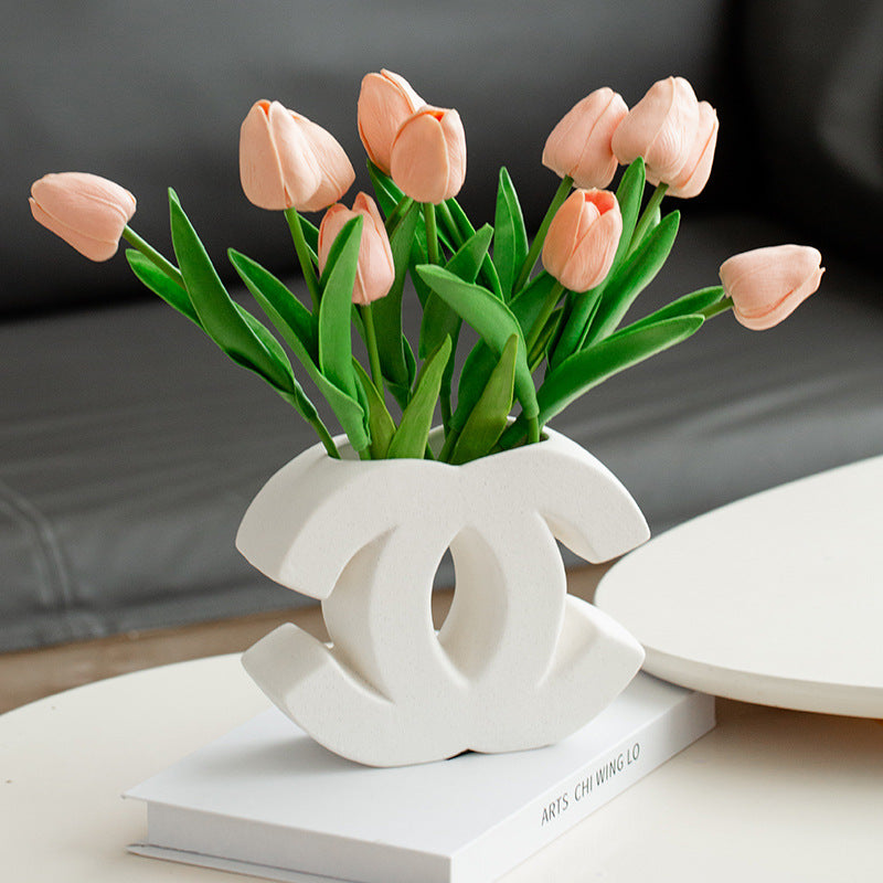 Modern Nordic Ceramic Vase For Entryway Decor