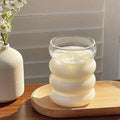 High borosilicate caterpillar cup coffee mug cute water cup heat-resistant glass cup