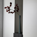 Long Slim White Vase For Modern Interiors