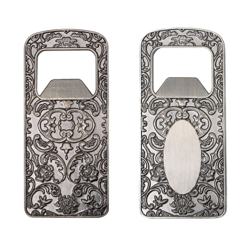 European retro beer bottle opener